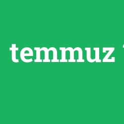 temmuz foto galeri