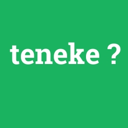teneke