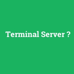 Terminal Server