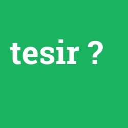 tesir