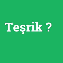 Teşrik