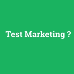 Test Marketing foto galeri