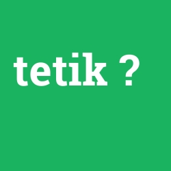 tetik foto galeri