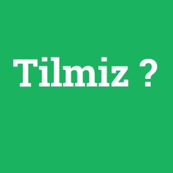 Tilmiz