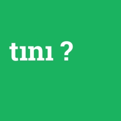 tını