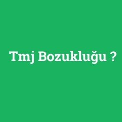 Tmj Bozukluğu foto galeri