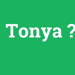 Tonya