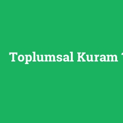 Toplumsal Kuram
