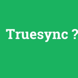 Truesync foto galeri
