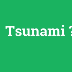 Tsunami