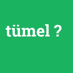 tümel