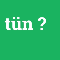 tün