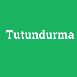 Tutundurma