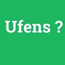 Ufens