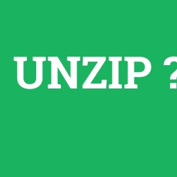 UNZIP foto galeri