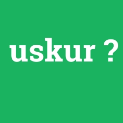 uskur