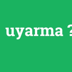 uyarma