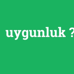 uygunluk