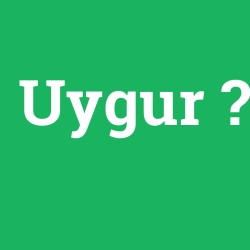 Uygur foto galeri