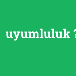 uyumluluk
