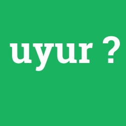 uyur