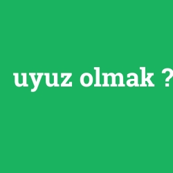 uyuz olmak