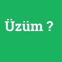 Üzüm