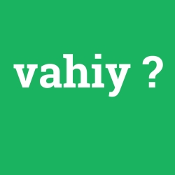 vahiy