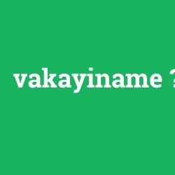 vakayiname