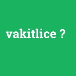 vakitlice