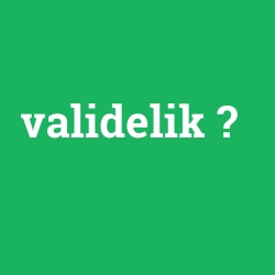 validelik
