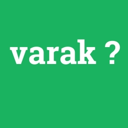 varak
