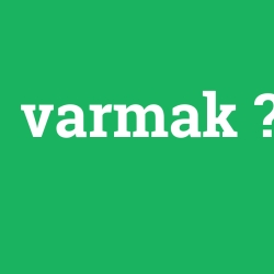 varmak