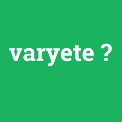 varyete