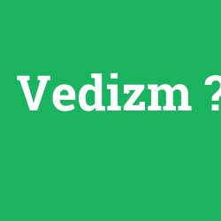 Vedizm foto galeri