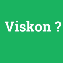 Viskon