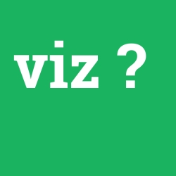vız