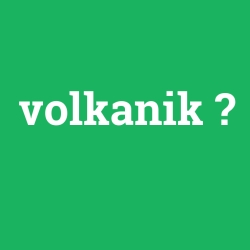 volkanik