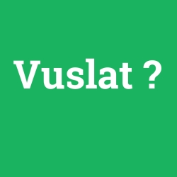 Vuslat