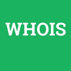 Whois foto galeri