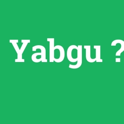 Yabgu foto galeri