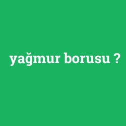 yağmur borusu foto galeri