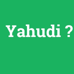Yahudi