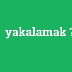 yakalamak
