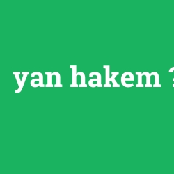 yan hakem foto galeri