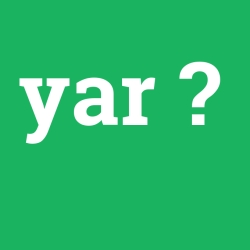 yar