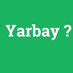 Yarbay