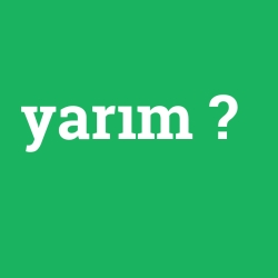 yarım