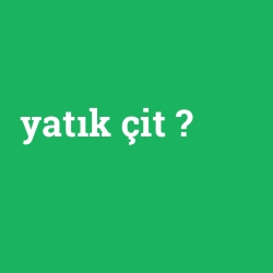 yatık çit foto galeri