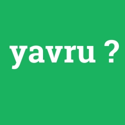 yavru